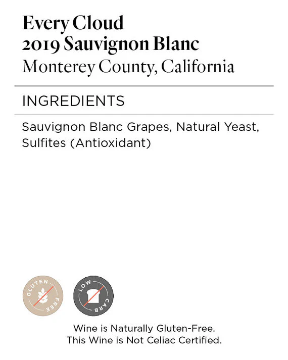Every Cloud 2019 Sauvignon Blanc Monterey County, California - Image 5