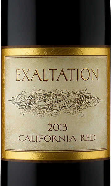 Exaltation 2013 Red Blend California - Image 2