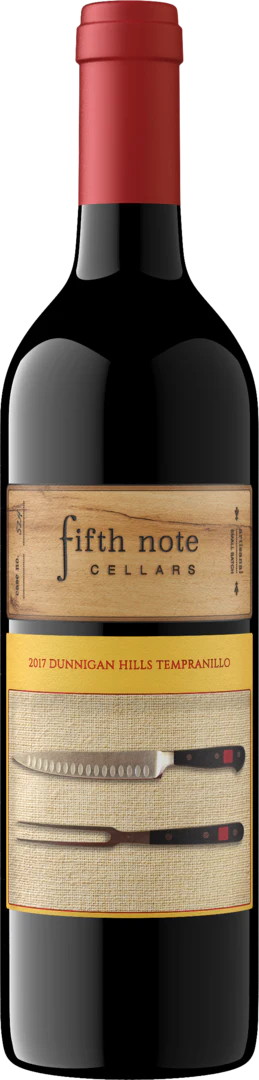 Fifth Note Cellars 2017 Tempranillo Dunnigan Hills, California