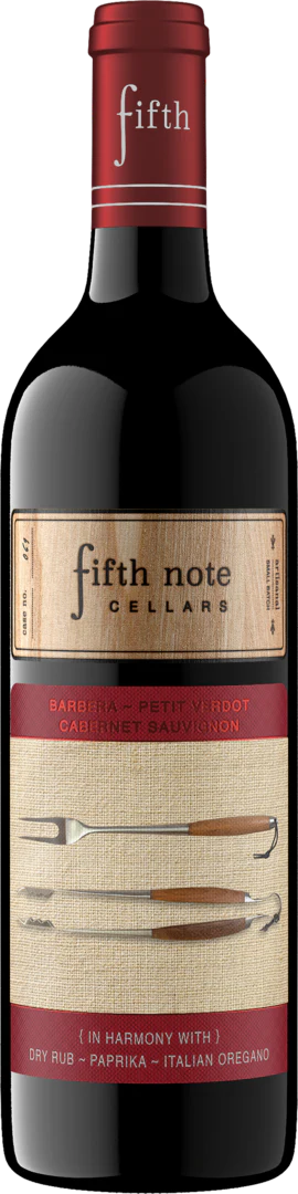 Fifth Note Cellars 2018 Barbera-Petit Verdot Blend California