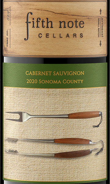 Fifth Note Cellars 2020 Cabernet Sauvignon Sonoma County, California - Image 2