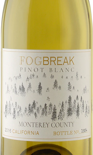 Fogbreak 2016 Pinot Blanc Monterey County, California - Image 2