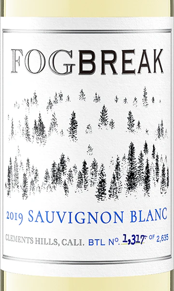 Fogbreak 2019 Sauvignon Blanc Clements Hills, California - Image 2