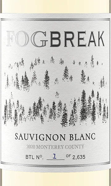 FogBreak 2020 Sauvignon Blanc Monterey County, California - Image 2