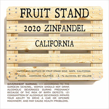 Fruit Stand 2020 Zinfandel California - Image 3
