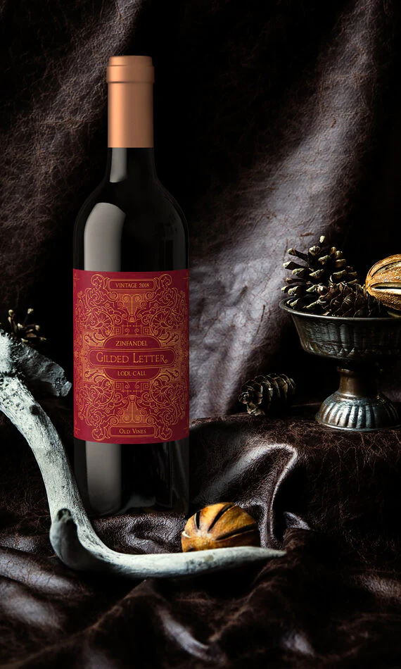 Gilded Letter 2018 Zinfandel Lodi, California - Image 3