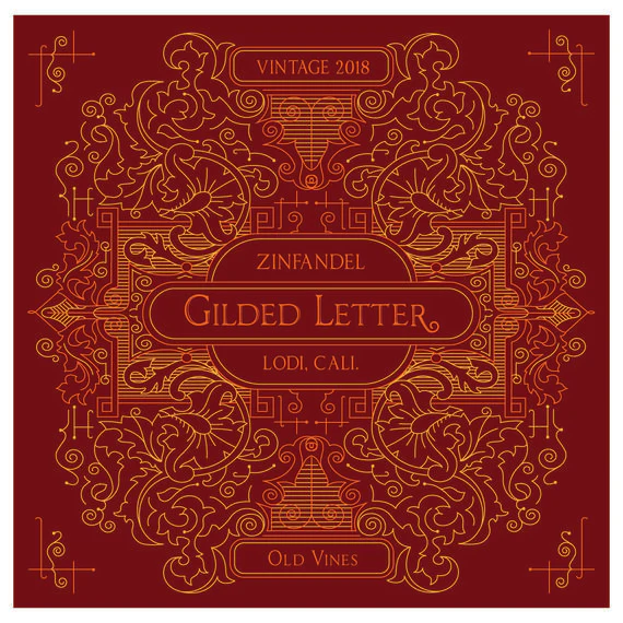 Gilded Letter 2018 Zinfandel Lodi, California - Image 6