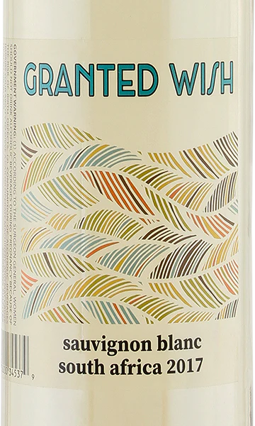 Granted Wish 2017 Sauvignon Blanc South Africa - Image 2