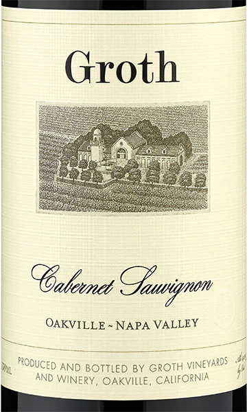 Groth 2016 Cabernet Sauvignon Oakville, California - Image 2