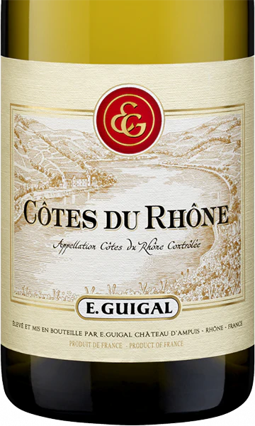 Guigal 2018 Rhône Blanc Côtes du Rhône, France - Image 2