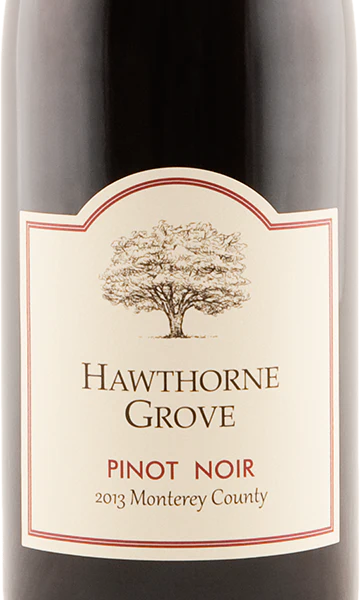Hawthorne Grove 2013 Pinot Noir Monterey, California - Image 2