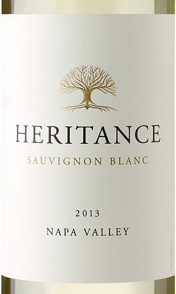 Heritance 2013 Sauvignon Blanc Napa Valley California - Image 2