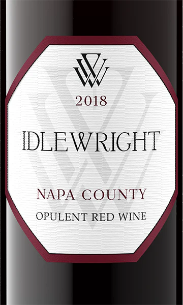 Idlewright 2018 Opulent Red Napa County, California - Image 2