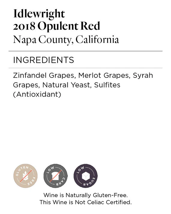 Idlewright 2018 Opulent Red Napa County, California - Image 5