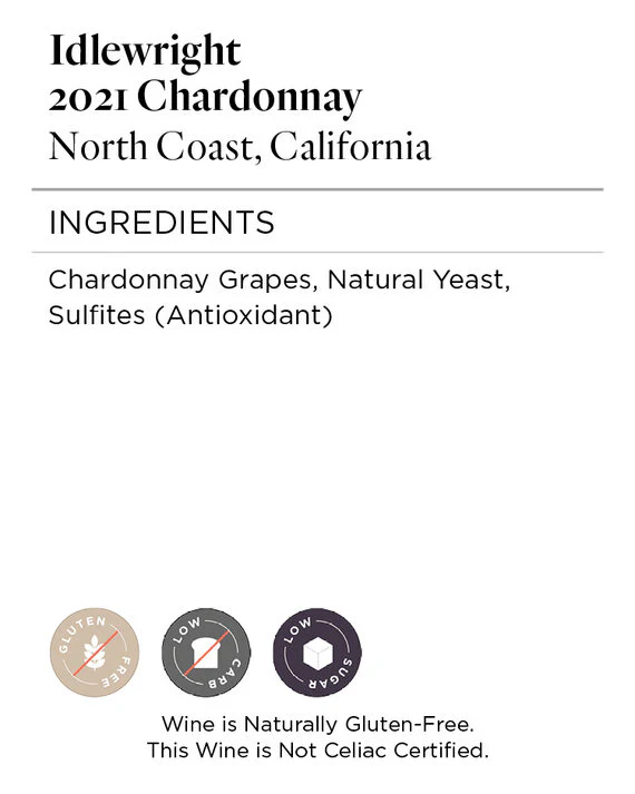 Idlewright 2021 Chardonnay North Coast, California - Image 5