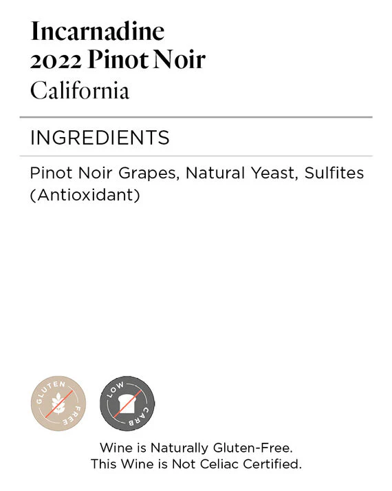 Incarnadine 2022 Pinot Noir, California - Image 5