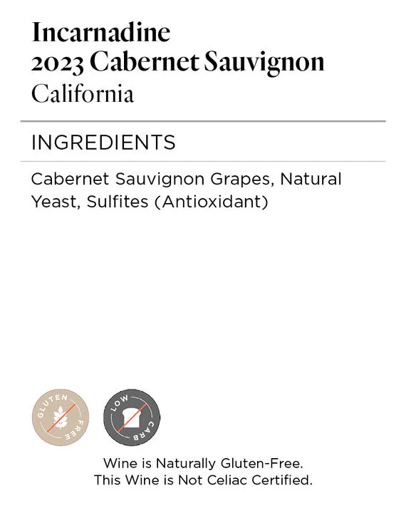Incarnadine 2023 Cabernet Sauvignon, California - Image 5