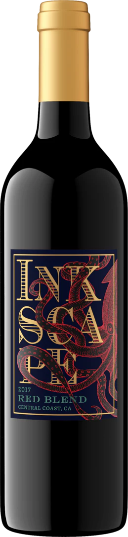 Inkscape 2017 Red Blend Central Coast, California