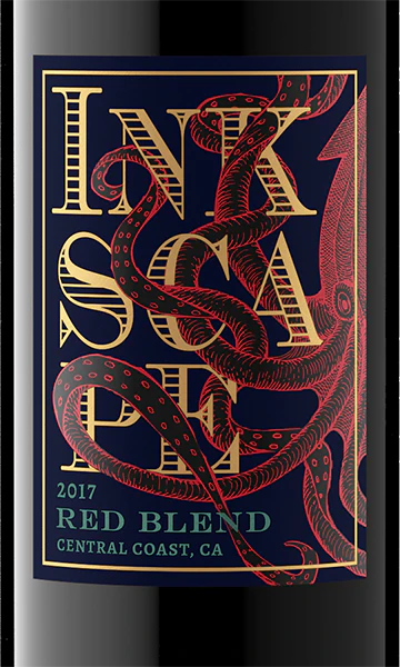 Inkscape 2017 Red Blend Central Coast, California - Image 2