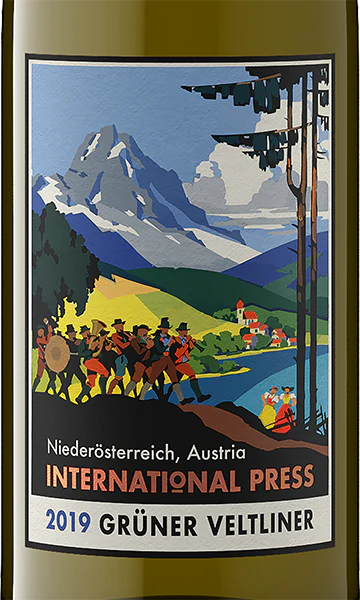 International Press 2019 Grüner Veltliner Niederösterreich, Austria - Image 2
