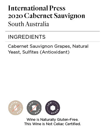 International Press 2020 Cabernet Sauvignon South Australia, Australia - Image 5