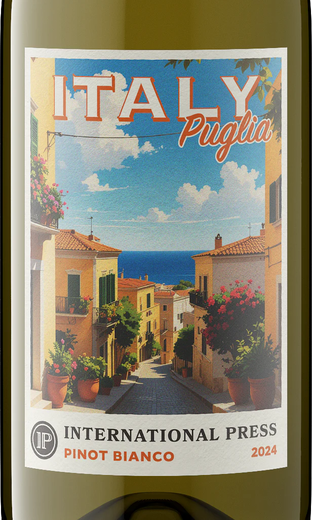 International Press 2024 Pinot Bianco, IGP Puglia - Image 2