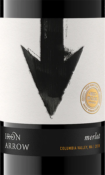 Iron Arrow 2018 Merlot Columbia Valley, Washington - Image 2