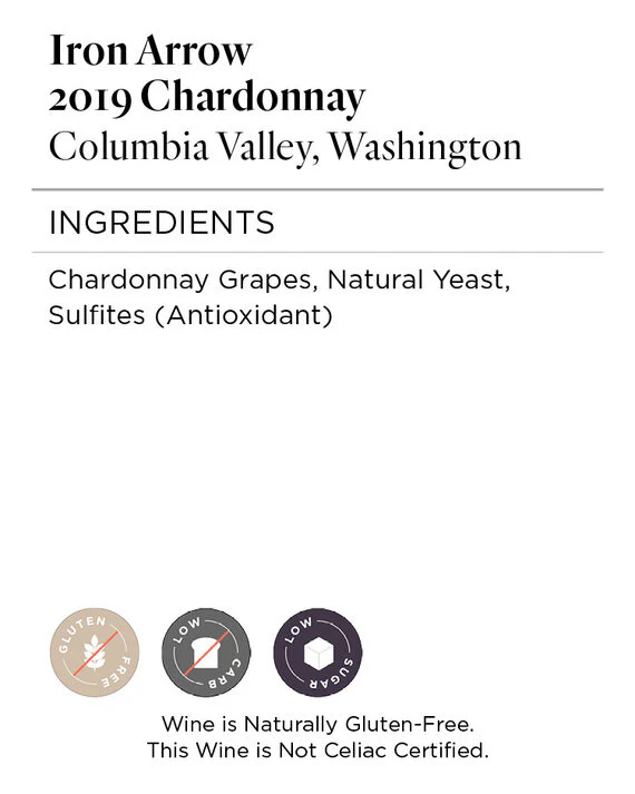 Iron Arrow 2019 Chardonnay Columbia Valley, Washington - Image 5