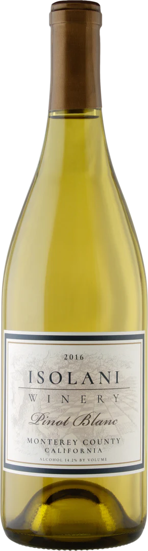 Isolani Winery 2016 Pinot Blanc Monterey County California