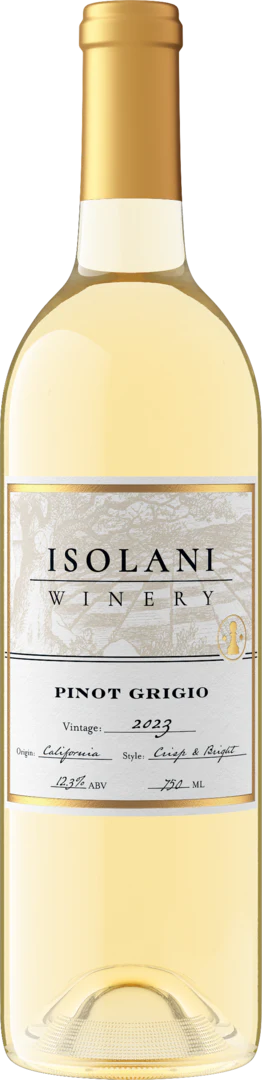 Isolani Winery 2023 Pinot Grigio, California