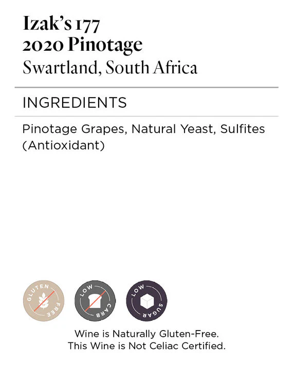 Izak's 177 2020 Pinotage Swartland, South Africa - Image 5