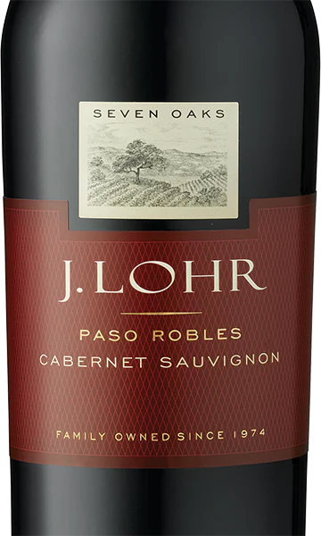 J. Lohr 2018 Seven Oaks Cabernet Sauvignon Paso Robles, California - Image 2