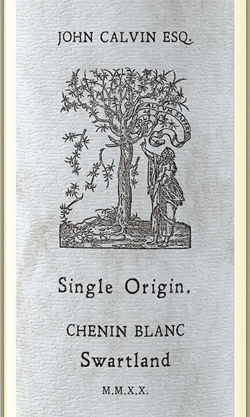 John Calvin Esq. 2020 Single Origin Chenin Blanc Swartland, South Africa - Image 2