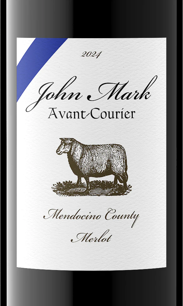 John Mark Avant-Courier 2024 Merlot Mendocino County, California - Image 2