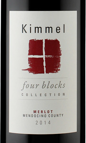 Kimmel 2014 Four Blocks Merlot Potter Valley Mendocino County California - Image 2