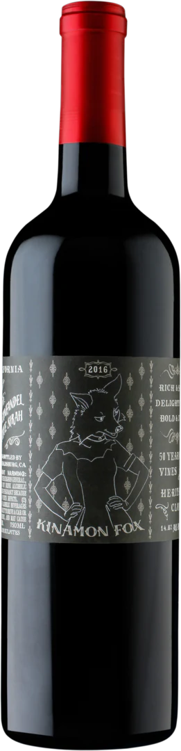 Kinamon Fox 2016 Zinfandel-Petite Sirah California