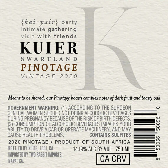 Kuier 2020 Pinotage Swartland, South Africa - Image 3