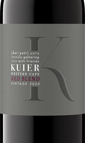 Kuier 2020 Red Blend Western Cape, South Africa - Image 2