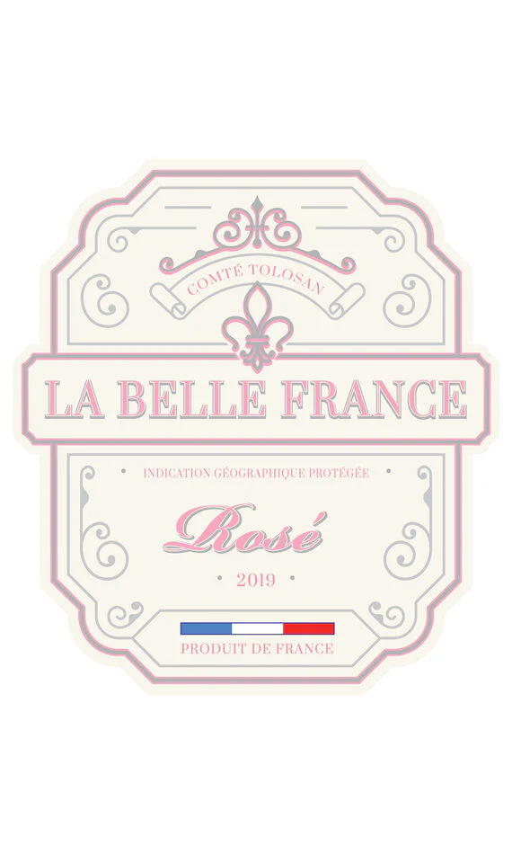 La Belle France 2019 Rosé Comté Tolosan IGP, France - Image 6