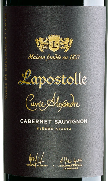 Lapostolle 2018 Cuvée Alexandre Cabernet Sauvignon Alpata, Chile - Image 2