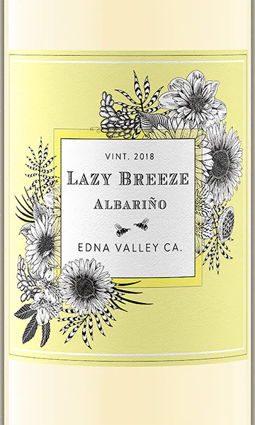 Lazy Breeze 2018 Albariño Edna Valley, California - Image 2