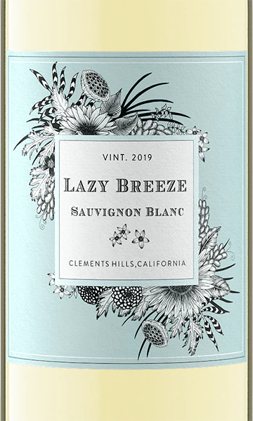 Lazy Breeze 2019 Sauvignon Blanc Clements Hills, California - Image 2