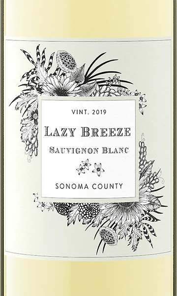 Lazy Breeze 2019 Sauvignon Blanc Sonoma County, California - Image 2