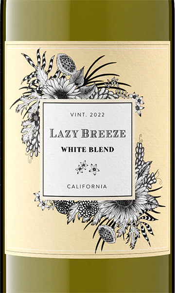 Lazy Breeze 2022 White Blend California - Image 2