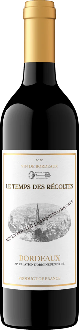 Le Temps des Récoltes 2020 Bordeaux Rouge Bordeaux AOP, France