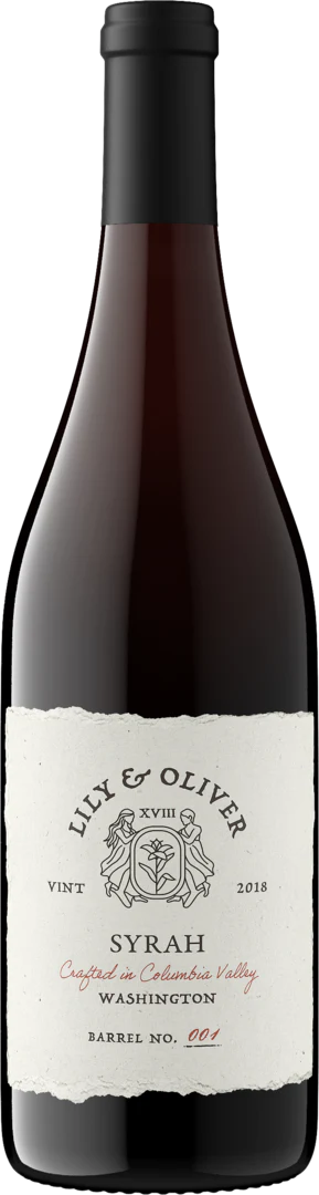 Lily & Oliver 2018 Syrah Columbia Valley, Washington