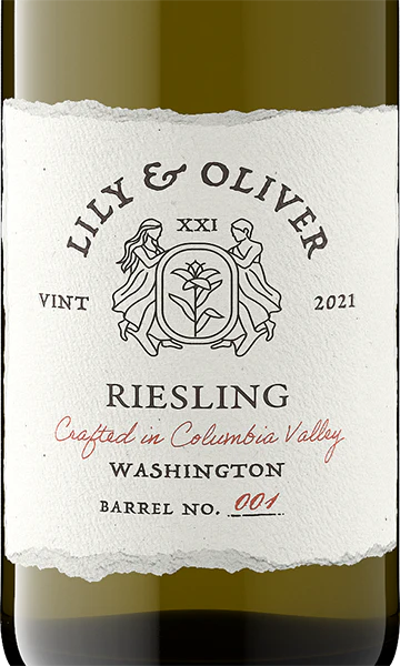 Lily & Oliver 2021 Riesling Columbia Valley, Washington - Image 2
