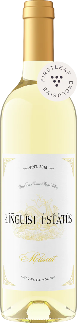 Linguist Estates 2018 Muscat Dessert Wine Stag's Leap District, Napa Valley