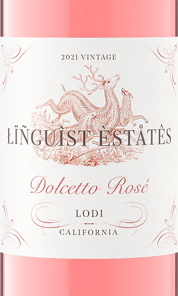 Linguist Estates 2021 Dolcetto Rosé Lodi, California - Image 2
