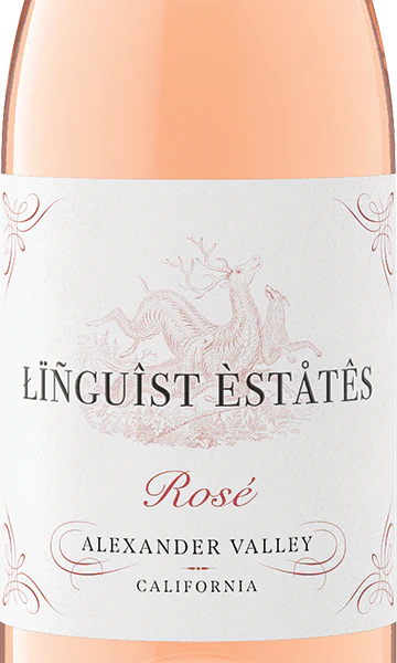 Linguist Estates NV Rosé Alexander Valley, California - Image 2